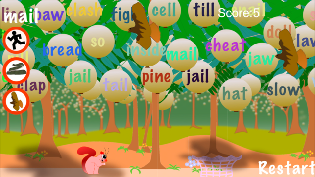 Squirrel Rhyming Words(圖2)-速報App