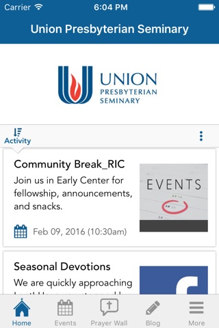 Union Presbyterian Seminary screenshot 2