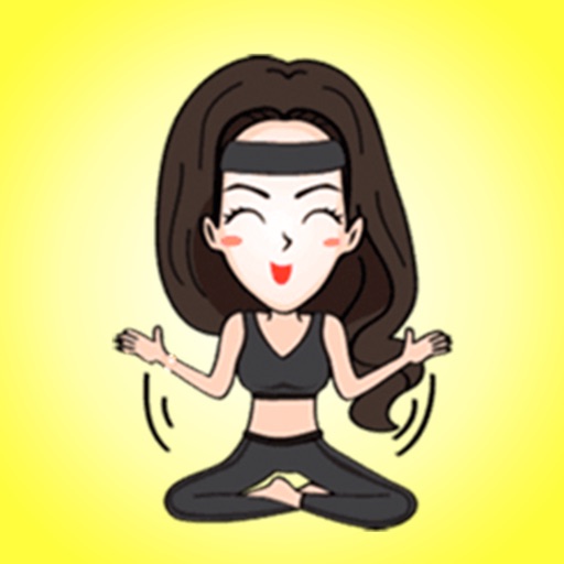 Yoga is my Life - Stickers for iMessage icon