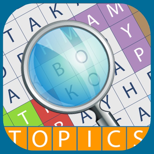 Find Words: the topics Icon