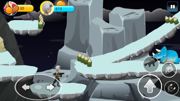 Dino vs man adventure - fight and dodge game screenshot-4