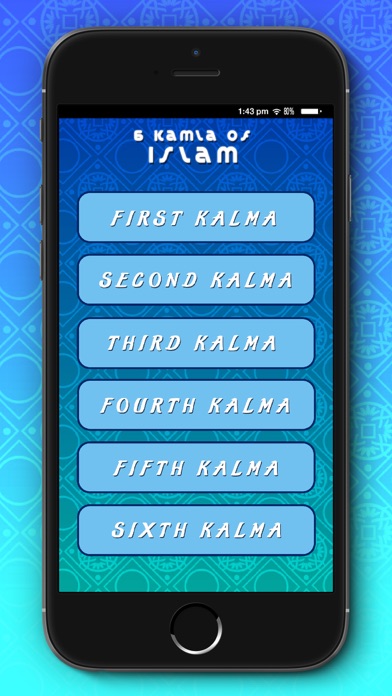 How to cancel & delete 6 Kalma of Islam - Basic Islam from iphone & ipad 2