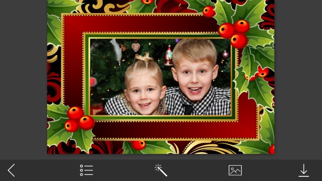 Holiday Xmas HD Photo Frame - Magic Fram