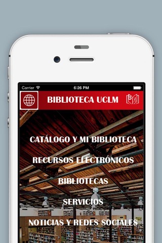 Biblioteca UCLM Universidad de Castilla La Mancha screenshot 3