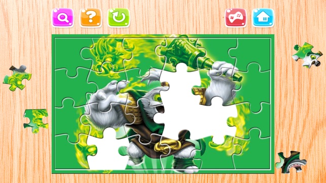 Cartoon Puzzle Jigsaw Puzzles Box for Sk