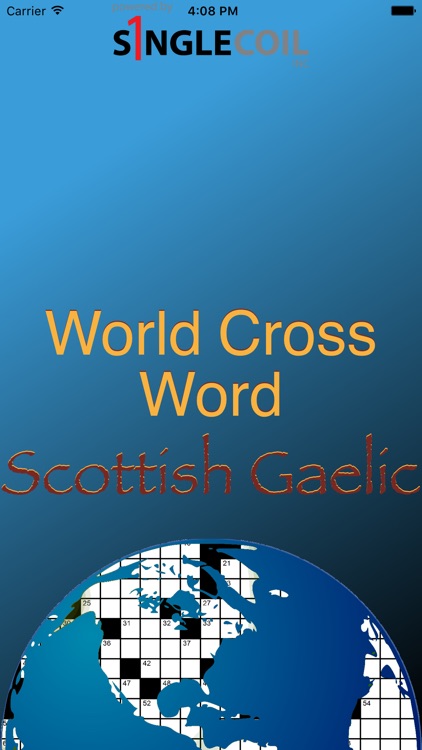 World Cross Word Scottish Gaelic