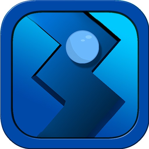 Zigzag Roll Ball 3D Pro Icon