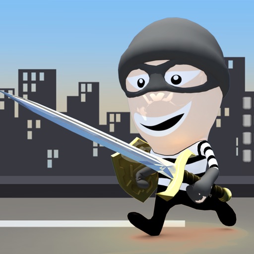 Crazy Thief Fighting Fury - blade battle icon