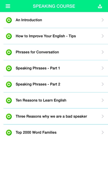 English Speaking Course
