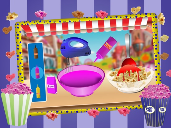 子供のための料理ゲームポップコーンメーカーのおすすめ画像4