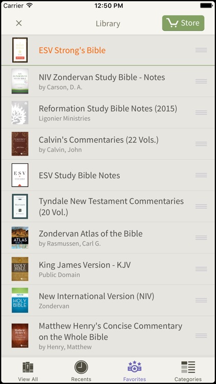 ESV Bible Bundle by Olive Tree screenshot-4