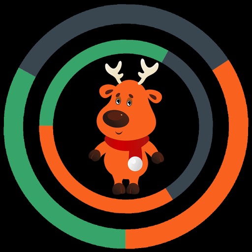 Santa Deer Smash Icon