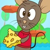 Mouse Jump Climb - Rat stealing cheese avoid obstacles Game for Kids