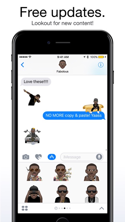 Fabolous ™ by Moji Stickers screenshot-3
