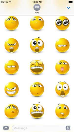 Yellow Smiley Stickers(圖3)-速報App