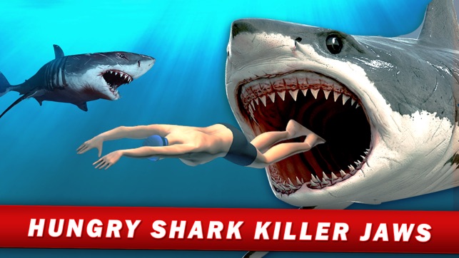 Killer Shark Hunting: Hungry Fish Evo Ad