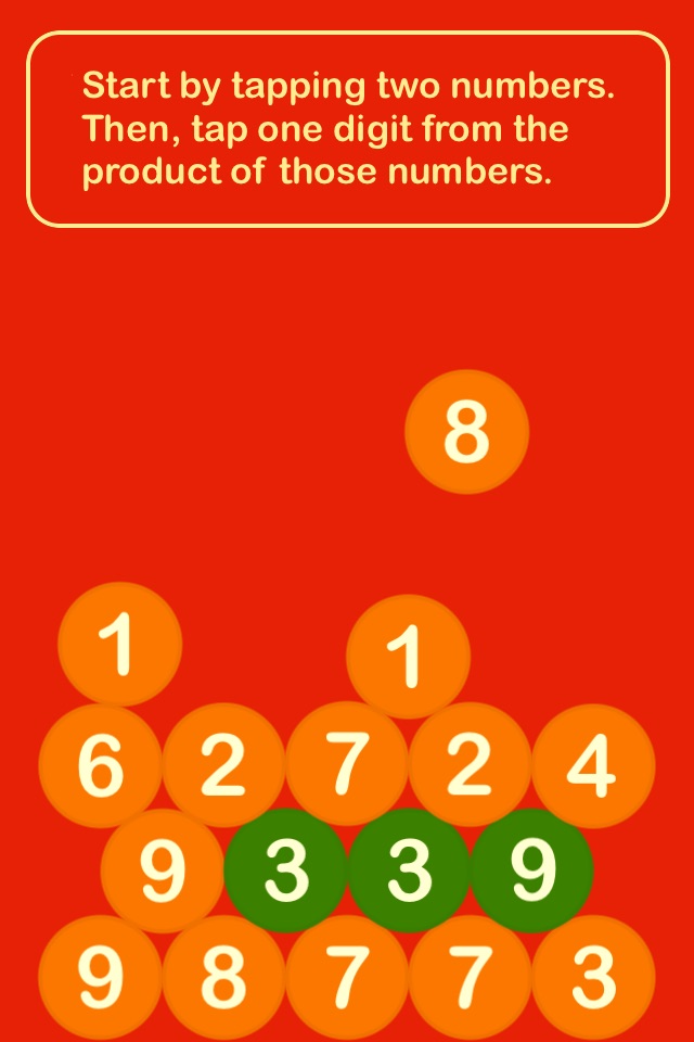 droppin digits - multiplicative fun screenshot 3