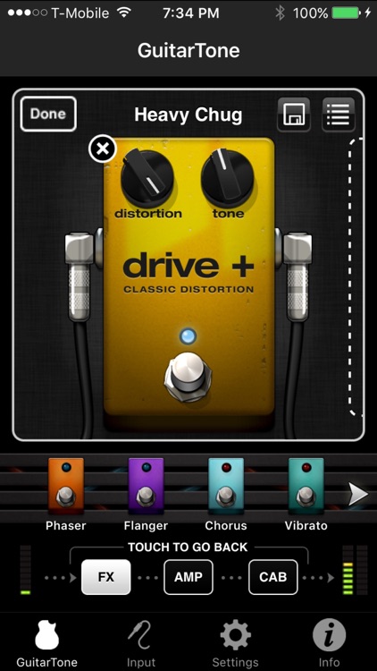 GuitarTone - Guitar amps and effect pedals