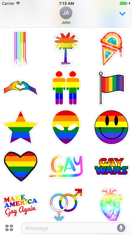 Gay - Stickers for iMessage