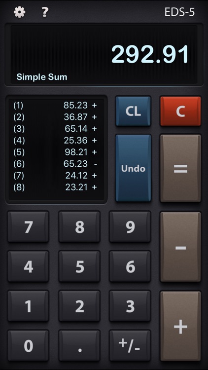 EDS-5 Multifunction Calculator screenshot-4