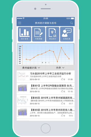 贵州统计发布 screenshot 2