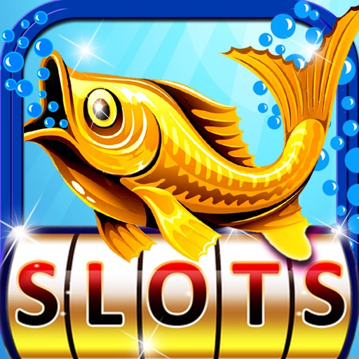 Big Gold Fish Paradise Casino Las Vegas Slot iOS App