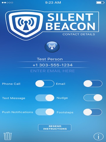 Safety App for Silent Beacon screenshot 4