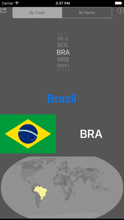 Three Letter Country Codes Database screenshot-4