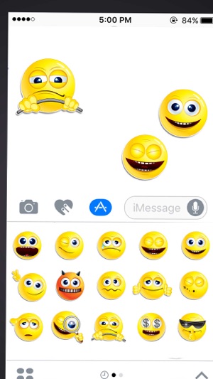 Funky Smileys Emoticons Stickers(圖2)-速報App