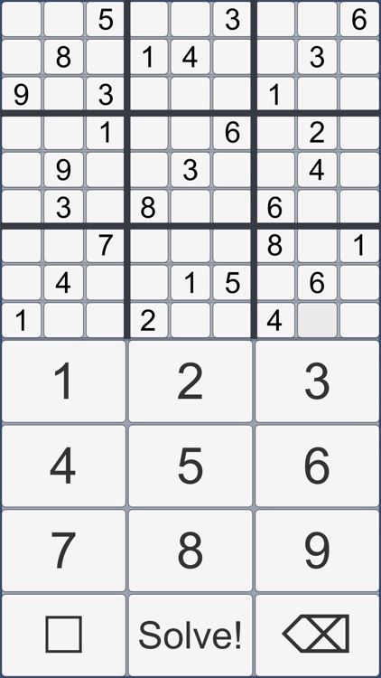 Sudoku Solver Ultimate By Mark Fahrenkrug