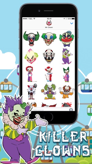 Killer Clowns Stickers(圖2)-速報App