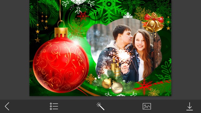 Creative Xmas Picture Frame - Perfect Photo Maker(圖2)-速報App