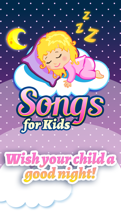 How to cancel & delete Sleep Songs for Kids - Calming Baby Lullaby Collection with Relaxing Sounds & White Noise from iphone & ipad 1