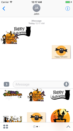 Happy Halloween Stickers for iMessage(圖2)-速報App