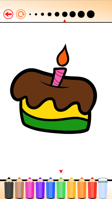 カップケーキのぬりえhdは 子供のための無料ゲームを描画し ケーキを着色することを学びます Free Download App For Iphone Steprimo Com