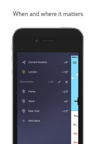 Yandex Weather online forecast screenshot 2