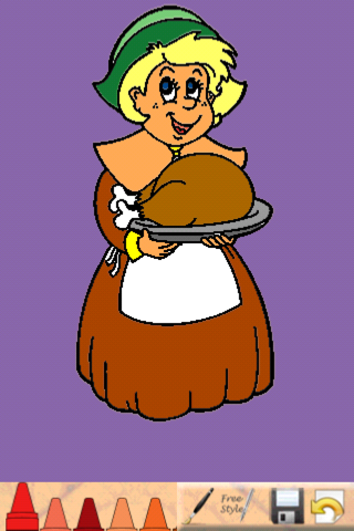 Thanksgiving Coloring Book! - náhled
