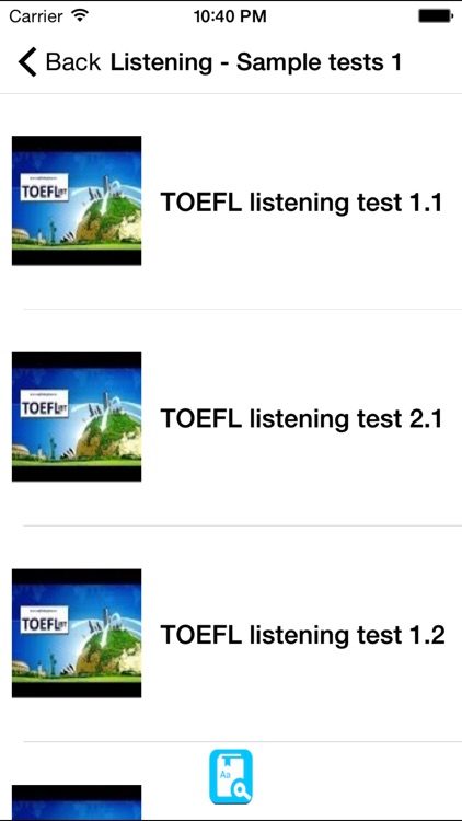 TOEFL Listening Section Skill Tip To Sample Tests screenshot-3