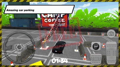 Red Sport Car Parking 3.0 IOS -