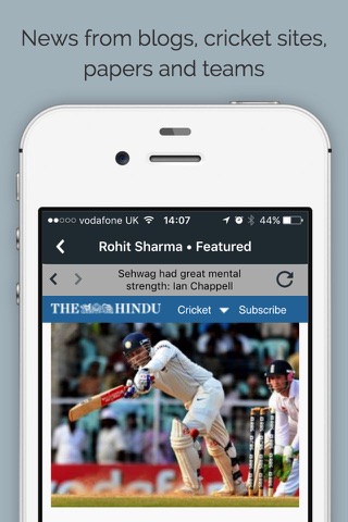 Rohit Sharma's Cricket News screenshot 2