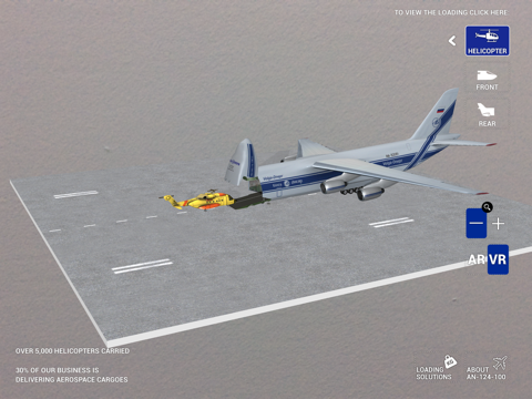 Volga-Dnepr loading simulator screenshot 2