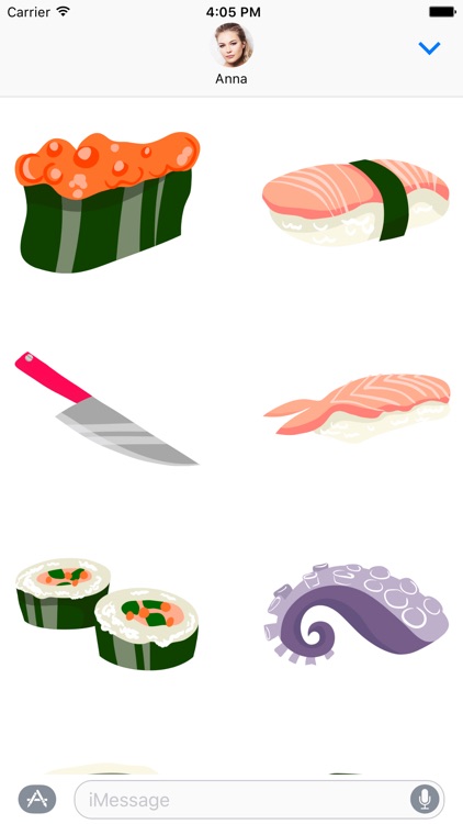 Sushi & Japanese Food Stickers