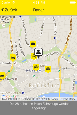 Frankfurt Taxi 55er screenshot 4