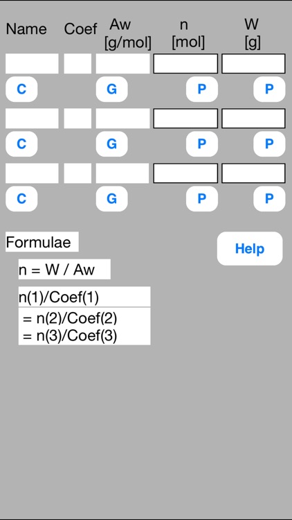 Mol Calculator mini