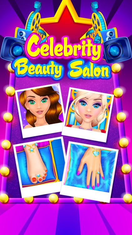 Celebrity Beauty Makeover Salon - Girls Kids Games