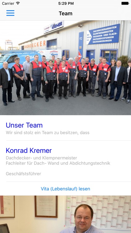 Dachdecker Kremer screenshot-4