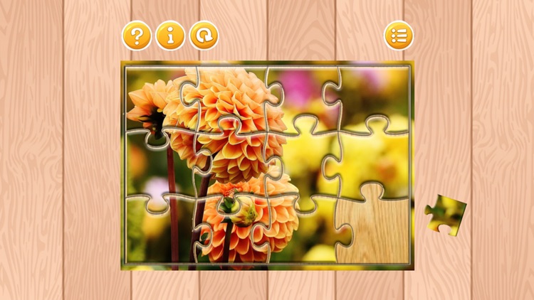 Flower Jigsaw Puzzle HD Games Free screenshot-3