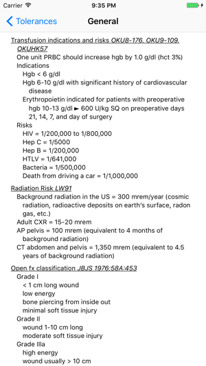 Tolerances: An Orthopaedic Reference Manual(圖3)-速報App