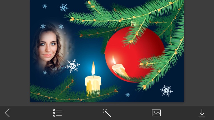 Holiday Xmas HD Photo Frame - Magic Frames screenshot-3