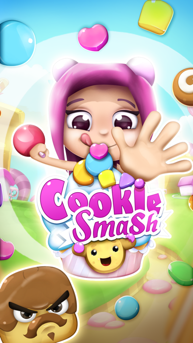 How to cancel & delete Cookie Smash Match 3 Game: Swap Candies and Crush Sweet.s in Adventorous Juicy Land from iphone & ipad 1